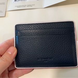 Le Tanneur CARD HOLDER IN GRAINED LEATHER